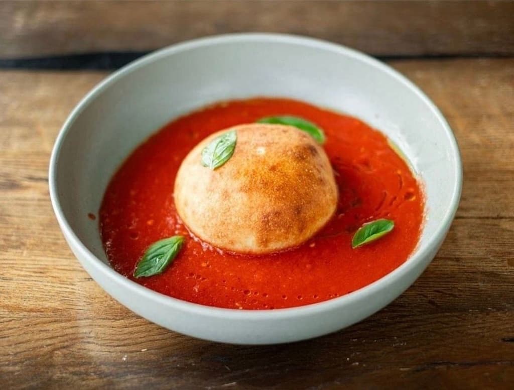 Baked Burrata in Dough
