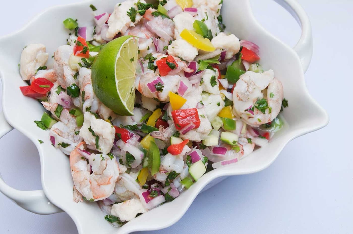 Ceviche clasico de corvina