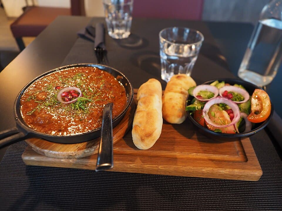 Chashushuli, Veal in Tomato