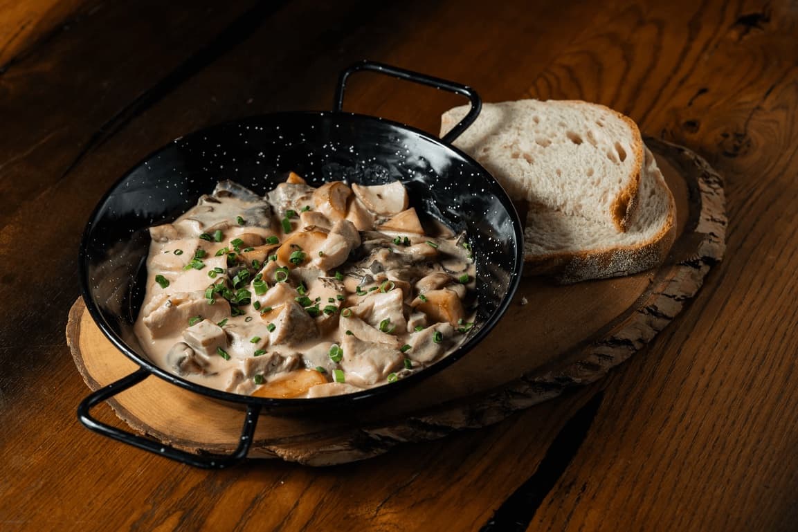 Chicken and Mushroom Saute
