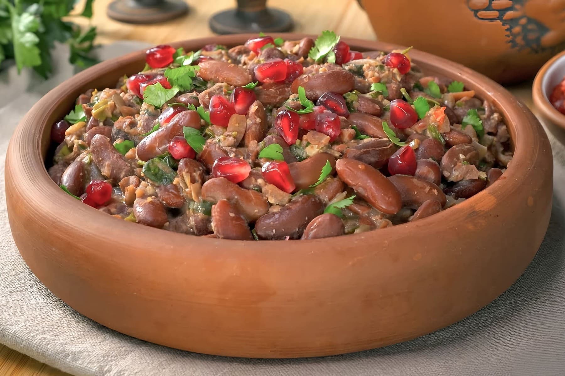 Lobio in a Clay Pot