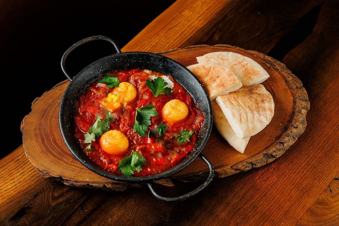 Vegetable Shakshuka, Yolks Only