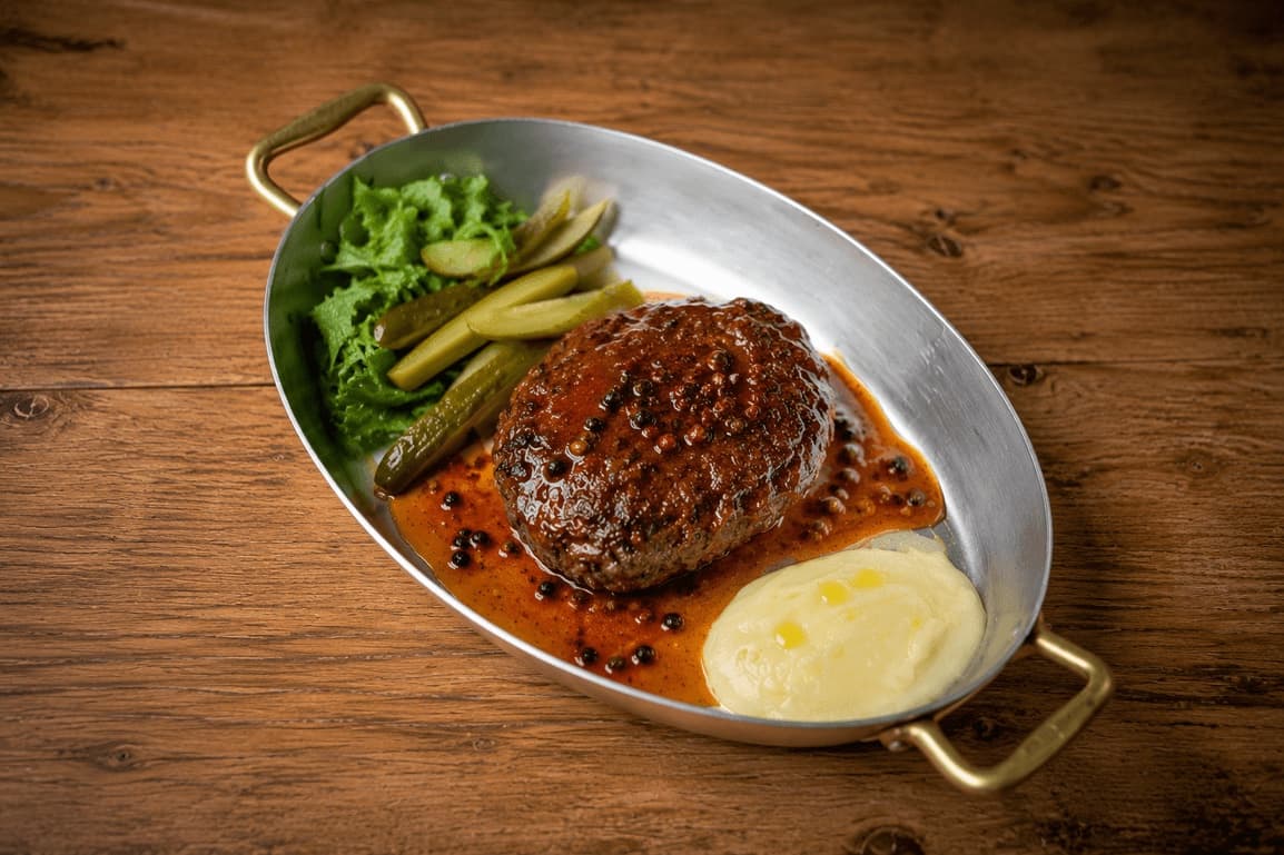 Abkhazuri with Celery Root Puree