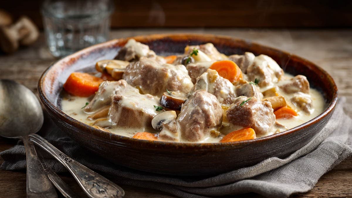 Blanquette de Veau a l'Ancienne