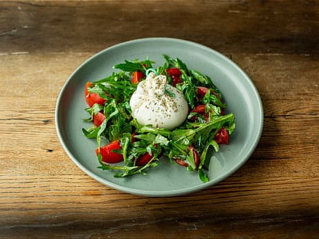 Burrata on Tomatoes