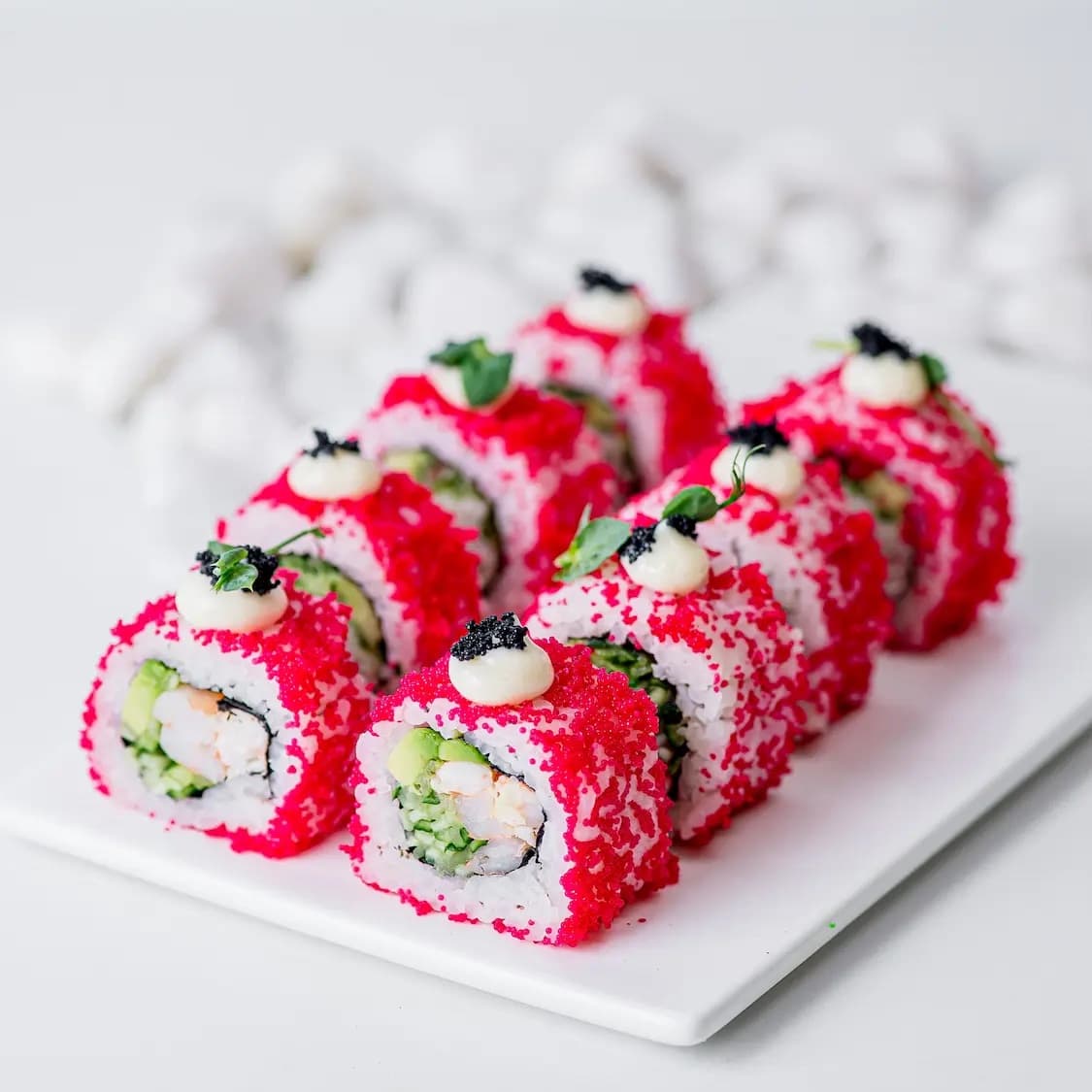 California Roll with Prawn