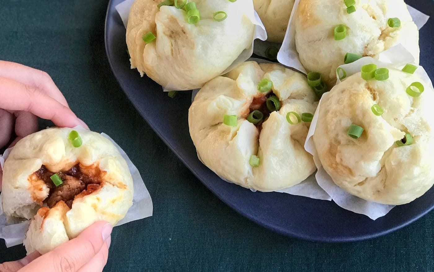 Char Siu Bao, Steamed