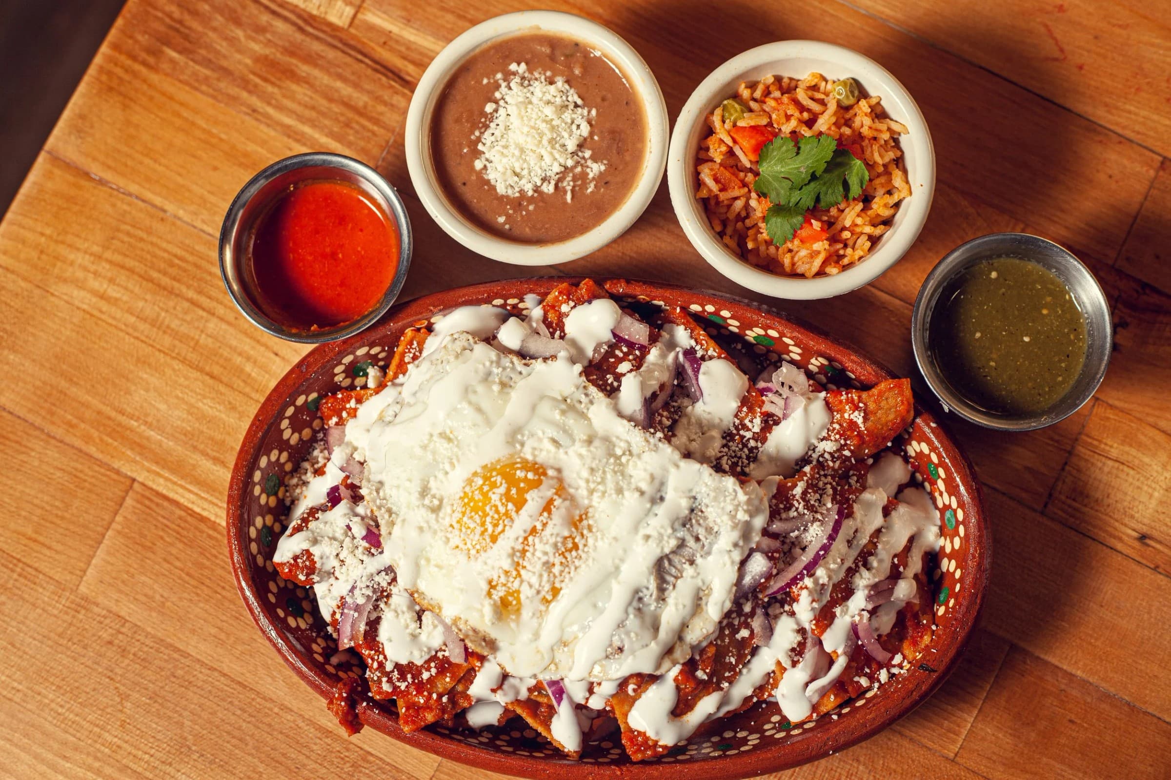 Chilaquiles Rojos