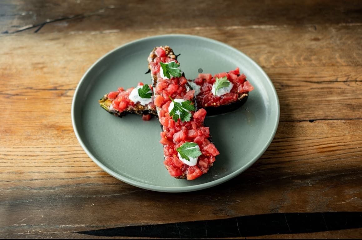 Grilled Aubergine