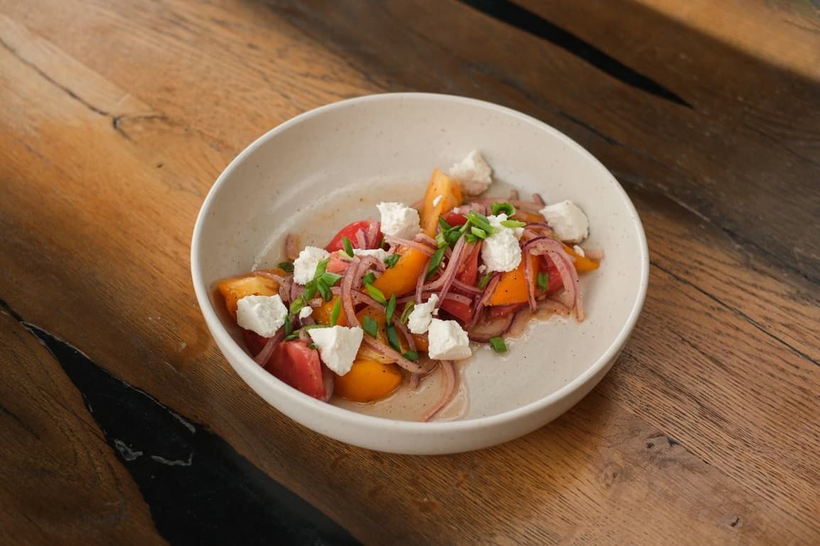 Mikado Tomato and Brynza Salad