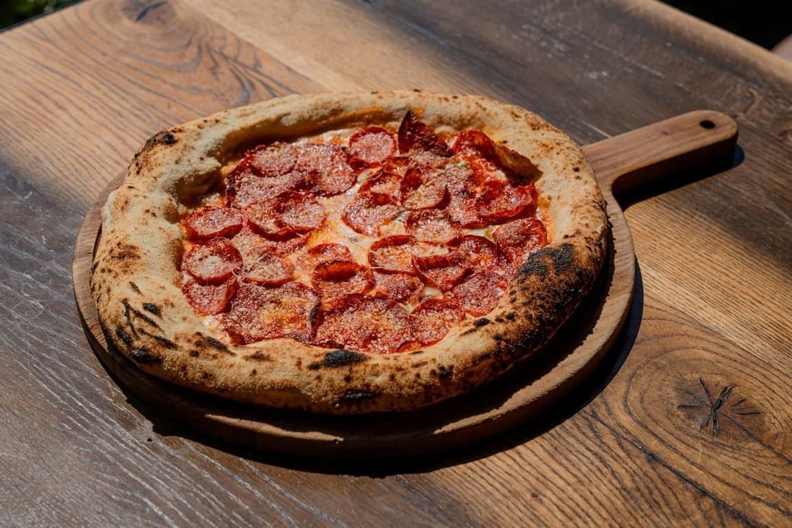 Neapolitan Pepperoni with Chorizo