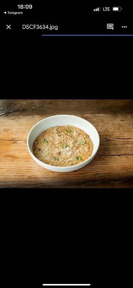 Porcini Risotto in a Parmesan Wheel