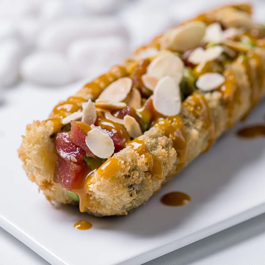Sushi Roll-Dog with Tuna