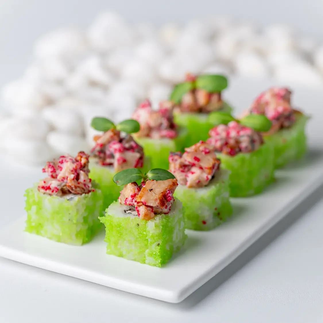 Volcano Roll with Eel