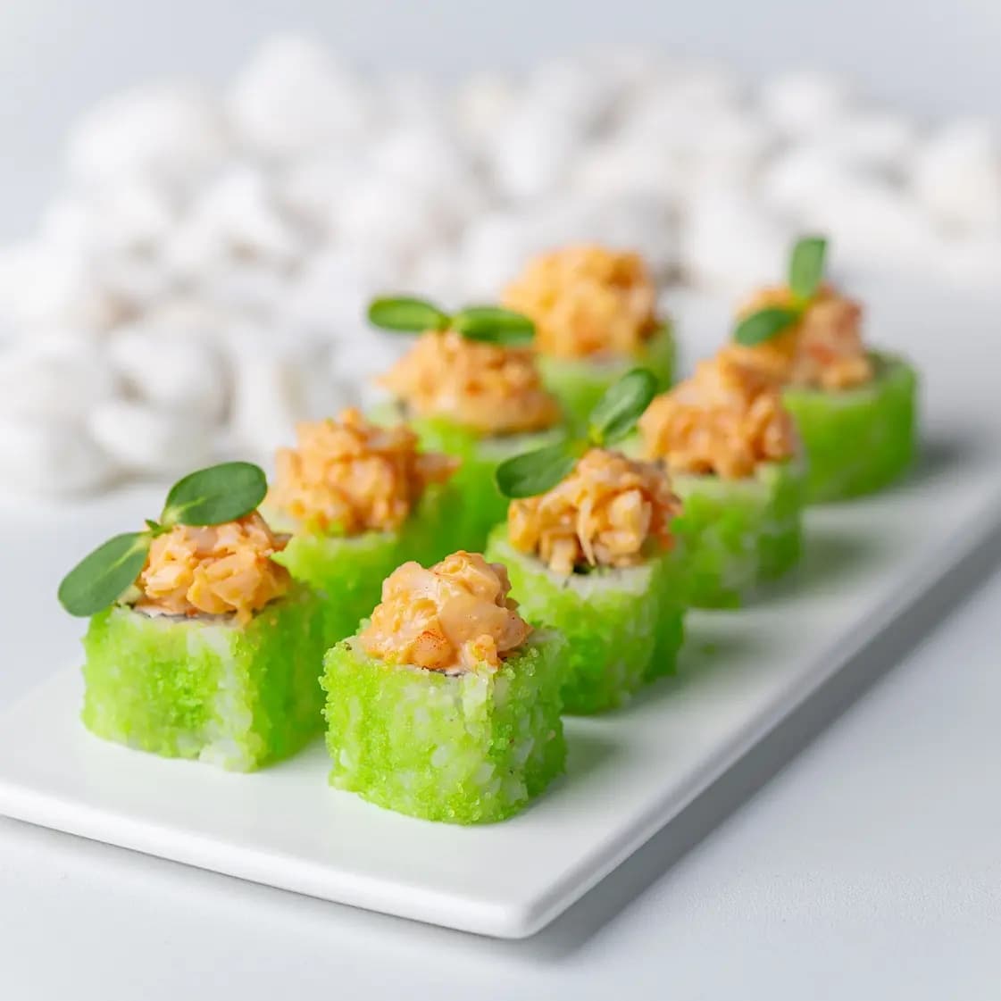 Volcano Roll with Prawn